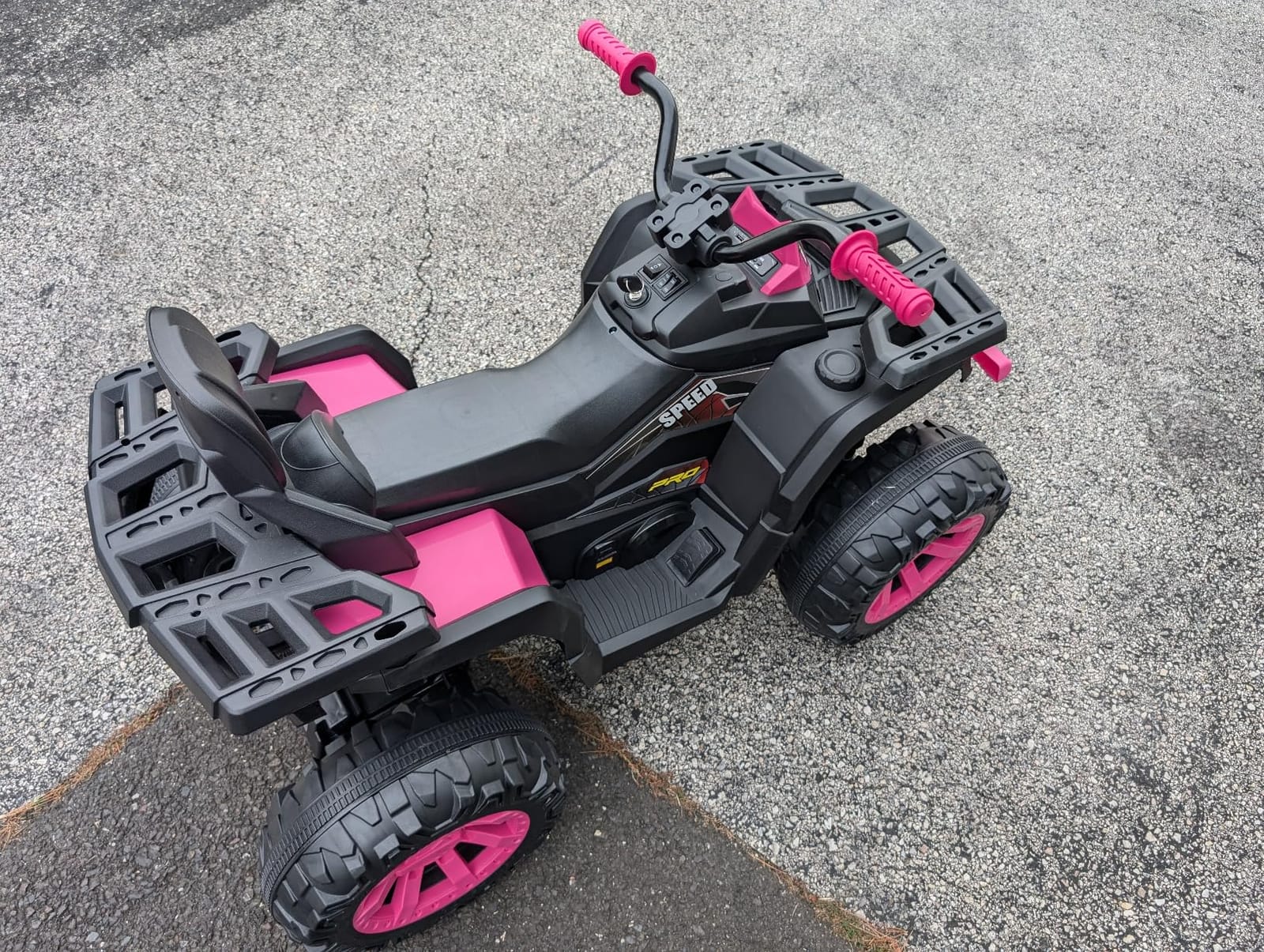 Hikiddo Spider Kids ATV 4 Wheeler, 24V Electric ATV Ride On Toy for Kid 3-6 customer photo 1