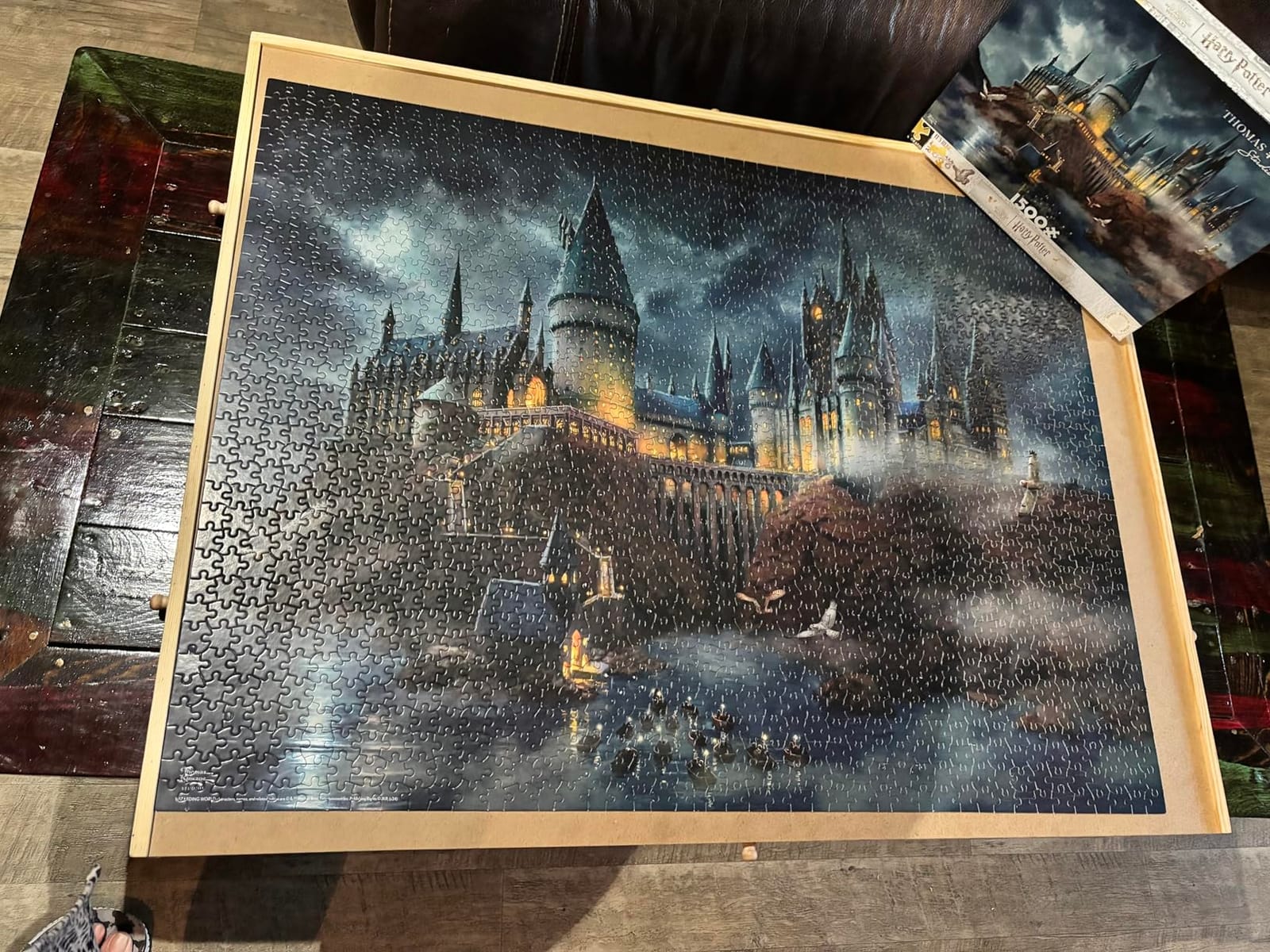 Ceaco - Thomas Kinkade Harry Potter - Hagwart's Castle - 1500 Piece Puzzle customer photo 1