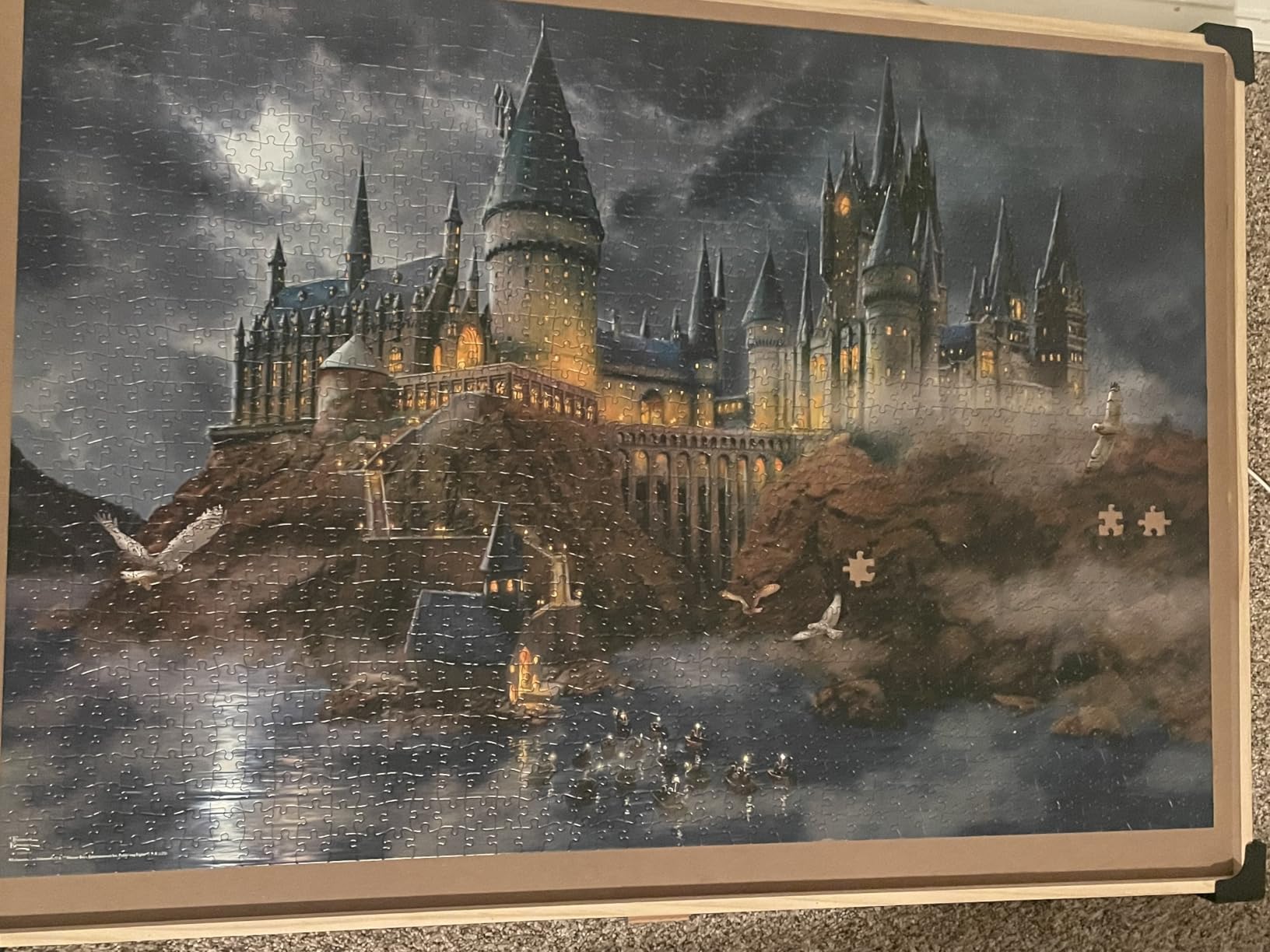 Ceaco - Thomas Kinkade Harry Potter - Hagwart's Castle - 1500 Piece Puzzle customer photo 2