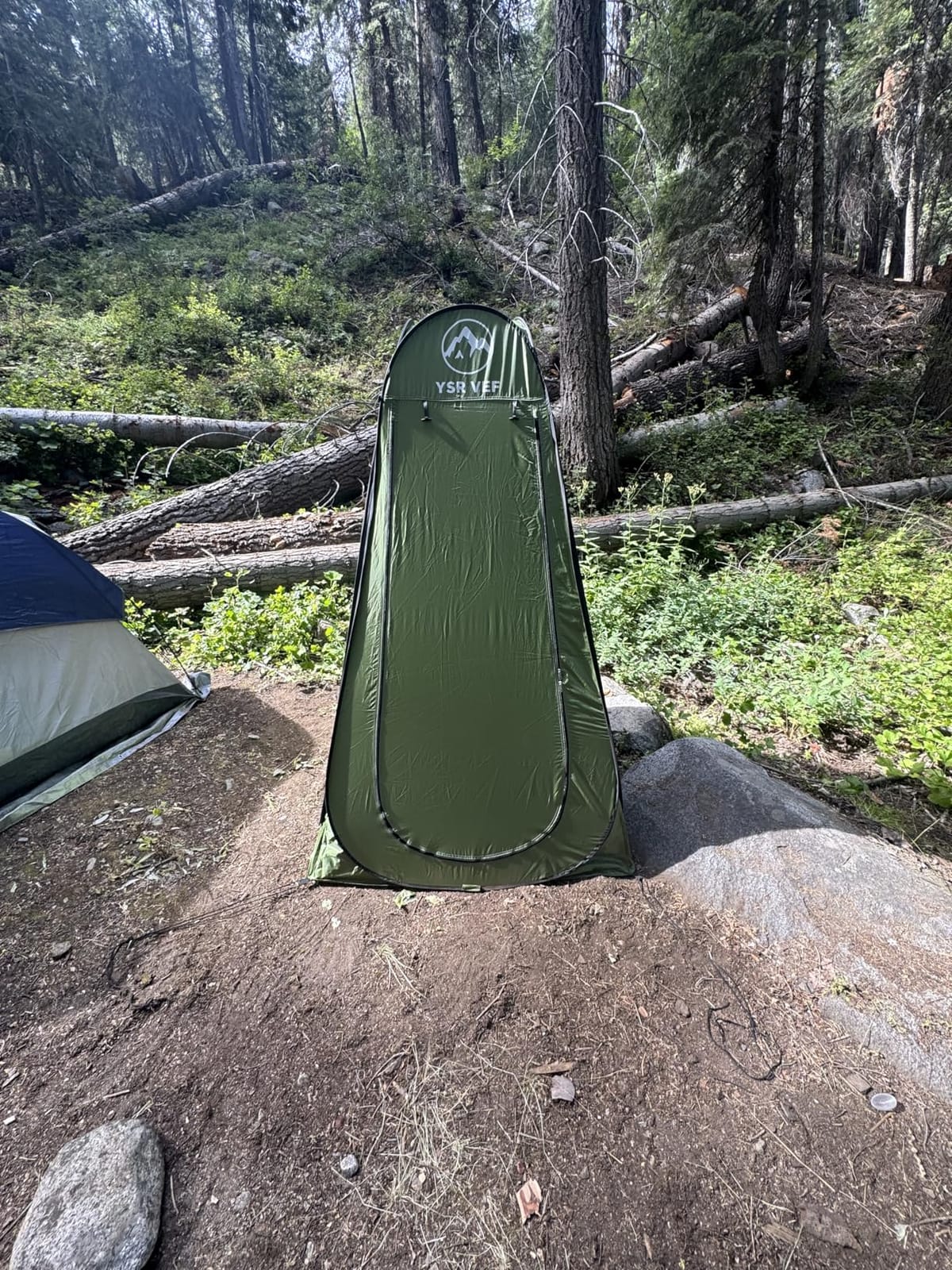 Camping Toilet with Pop-Up Privacy Tent and Liquid Waste Gel, Portable Toilet for Camping with Large Tent, Ergonomic Potty Provides Enhanced Comfort, Suitable for All Ages customer photo 1