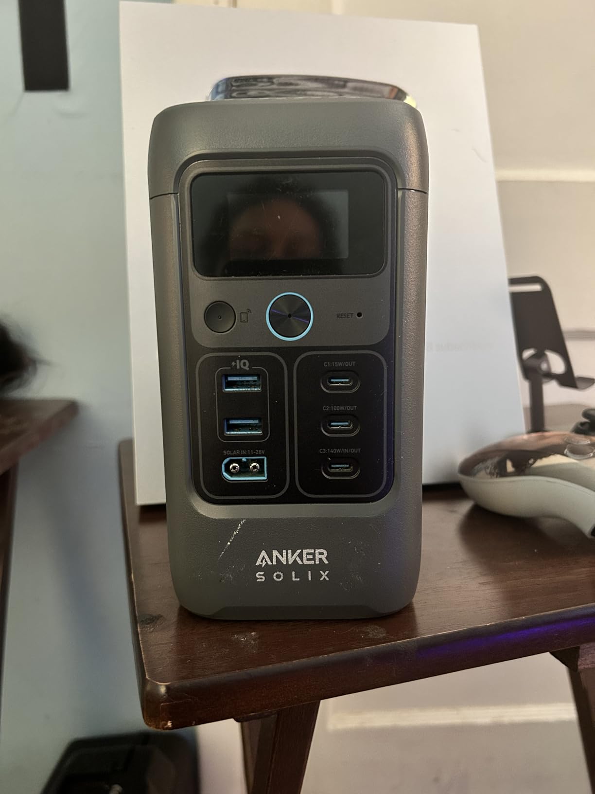 Anker SOLIX C200 DC Power Bank Station, 192Wh Portable Power Station, LiFePO4 Battery, 200W Solar Generator customer photo 2