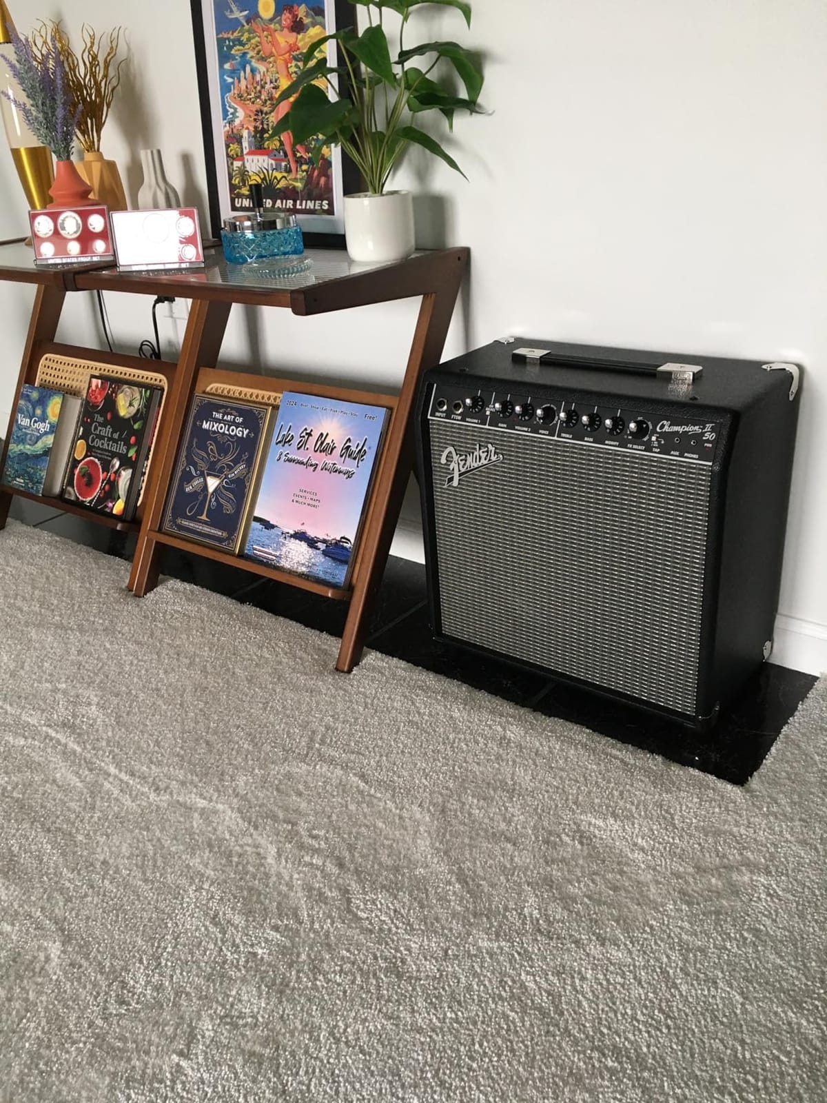 Fender Champion II 50-Watt Electric Guitar Amplifier, 2-Channel Combo Amp | 12
