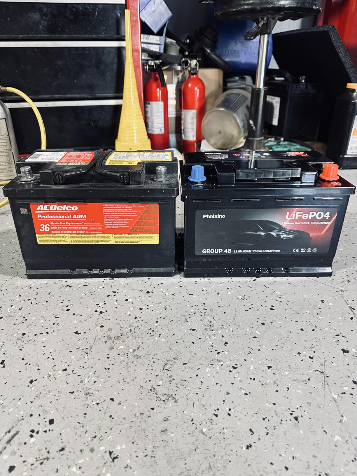 TPE Car Start-Stop Lithium Battery GROUP 48 12V 60AH Car Battery with 1100CCA - High-Performance Automotive Battery with 60 Months Warranty customer photo 1