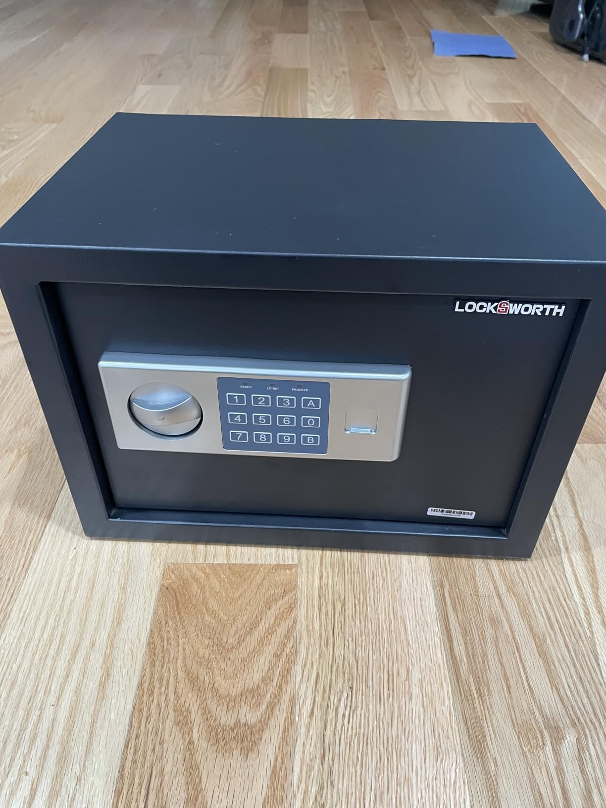 Locksworth Safe for Home, 0.6 Cubic Feet Safety Box, Lock Box for Money, Jewelry, Documents and Guns, Digital Security Safe for Office, Hotel and Personal Use customer photo 2