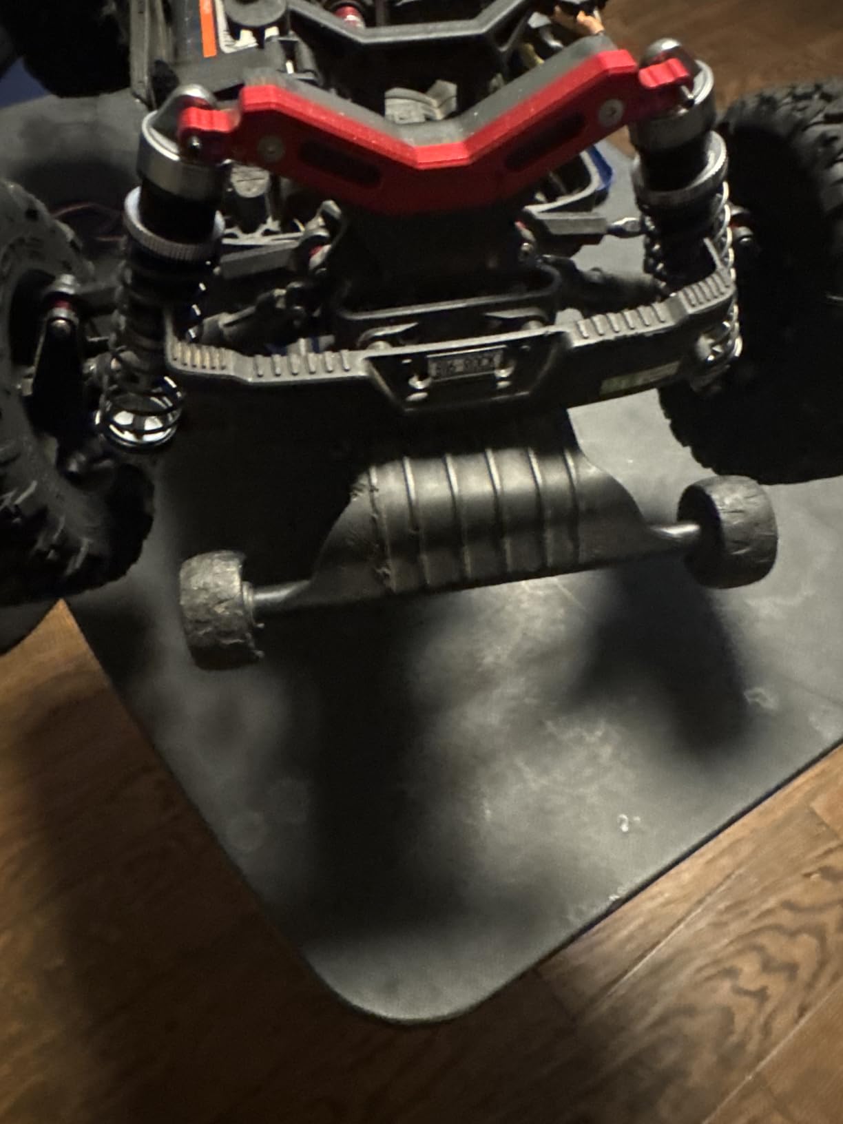 4PCS RC Shock Absorber 1:10 Aluminum Front & Rear Shocks Set | Compatible with Arrma 1/10 Typhon 3S/2S, Granite 4x4, Bigrock, Senton, Replacement for AR330550, AR330551 customer photo 1