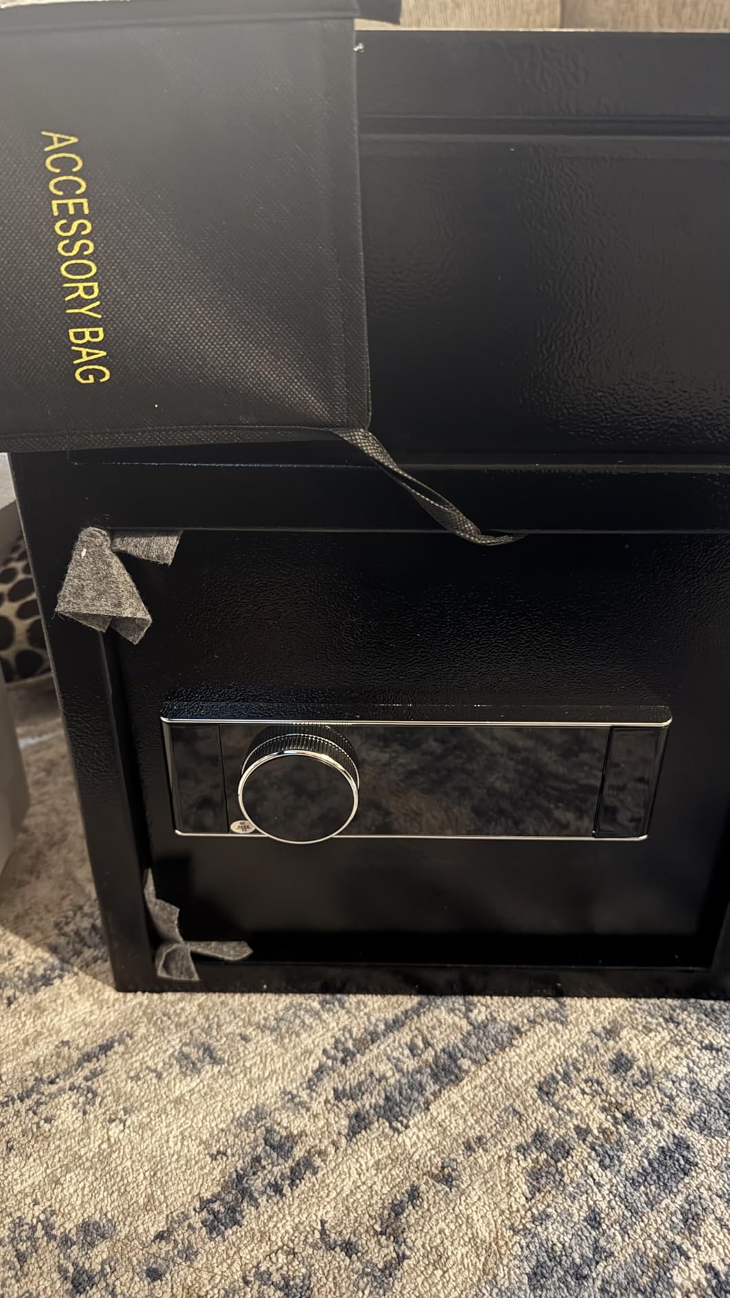 KAER 1.8 Cuft Depository Safe with Digital Lock & Drop Slot | Business drop safe with digital combination lock, LCD display, and anti-fishing slot for secure cash, checks, mail customer photo 1