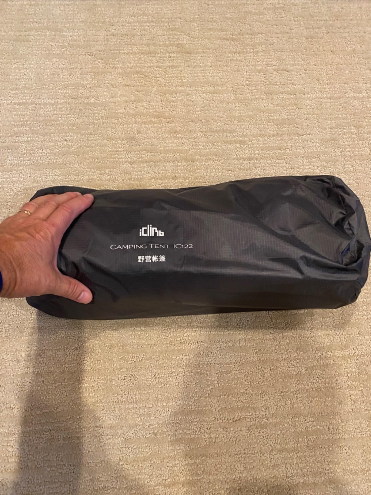iClimb Ultralight 4 Season Solo Tent Waterproof with Snow Skirt Rainfly, Ground/Off The Ground Tent for Backpacking Camping Hiking Trekking Mountaineering customer photo 1