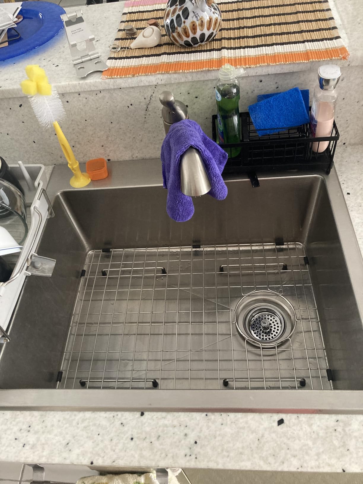 KRAUS Fairlane 33-inch Drop In/Top Mount Single Bowl 18-Gauge Stainless Steel Kitchen Sink, KHT640-33 customer photo 2