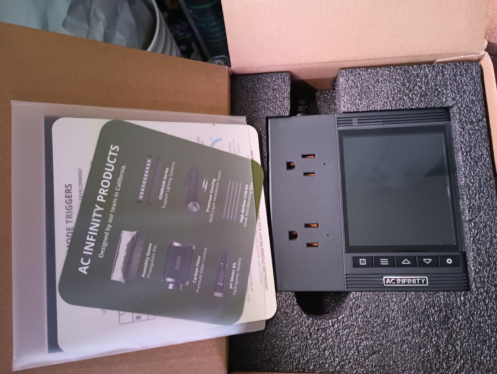 AC Infinity Controller 75 PRO, WiFi Outlet Controller, Desktop customer photo 2