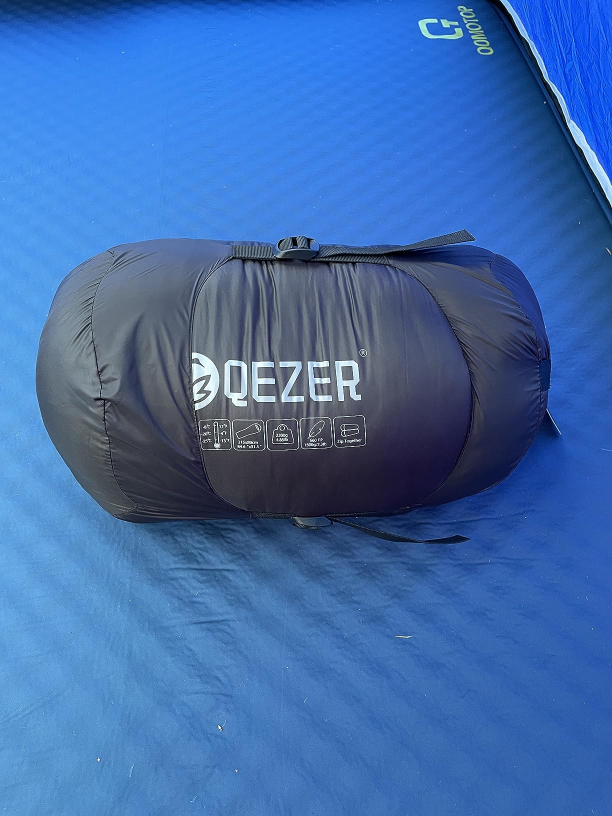 0 Degree Down Sleeping Bag for Adults, Cold Weather Backpacking | 650 Fill Power Down, 4-Season Use, Large Lightweight Compact Carry, Camping Hiking Backpacking customer photo 1