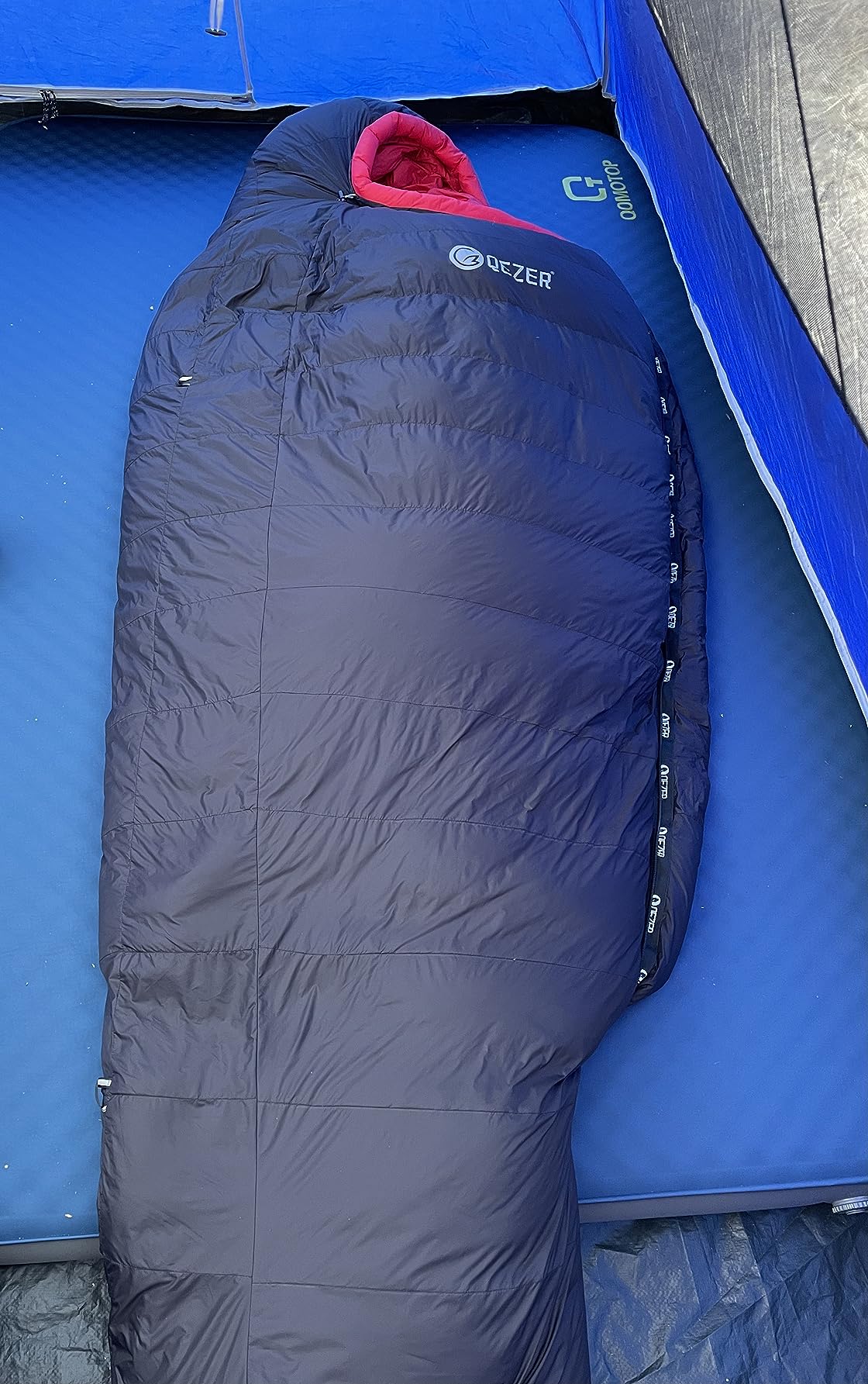 0 Degree Down Sleeping Bag for Adults, Cold Weather Backpacking | 650 Fill Power Down, 4-Season Use, Large Lightweight Compact Carry, Camping Hiking Backpacking customer photo 2
