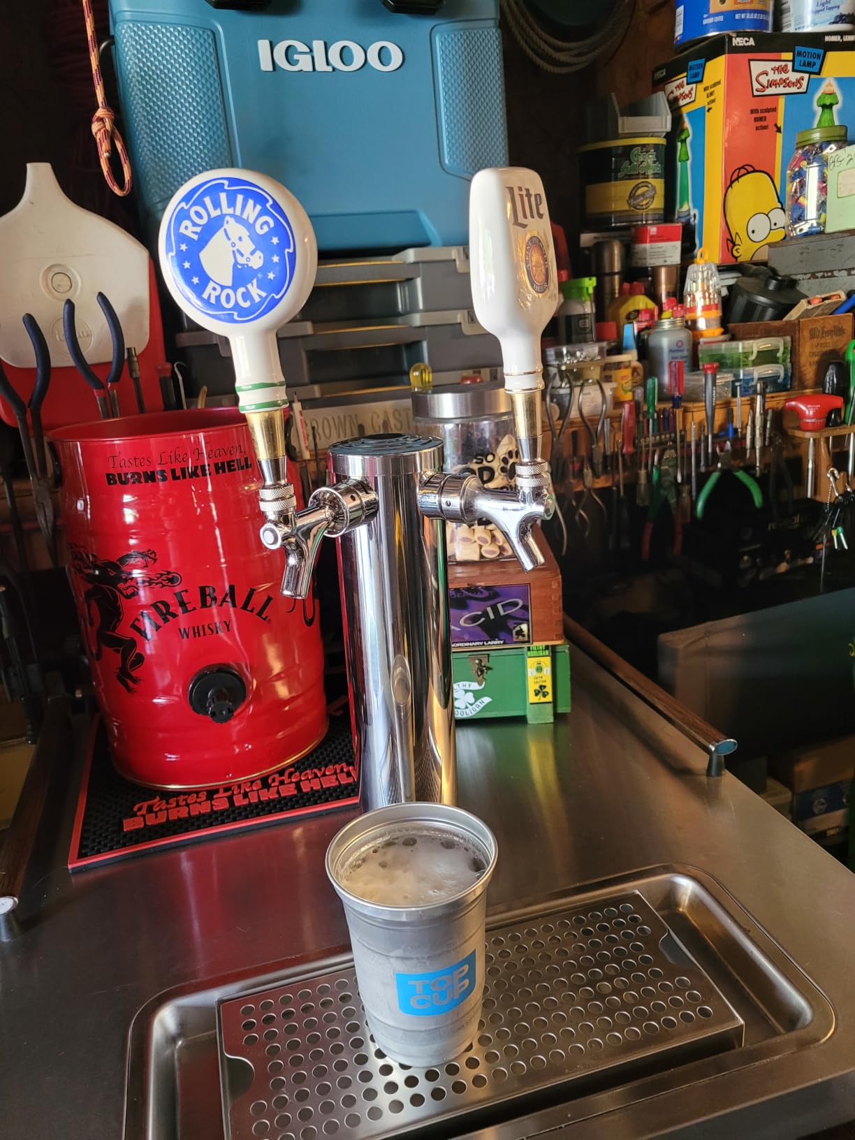 Dual Tap Kegerator Tower, 3