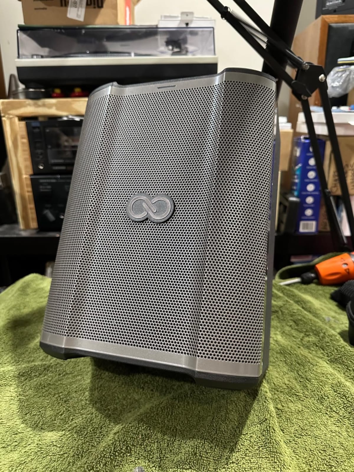 Sheeran Special Edition Busker 200W Portable PA Speaker System | Rechargeable Battery, Bluetooth, 3-Channel Mixer, Alesis FX, App Control, USB Charging, for Busking and Live Performance customer photo 1