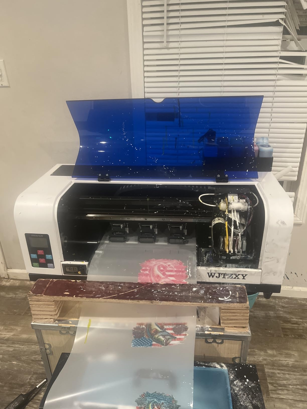 A3+ Plus XP600 DTF Printer with Shaking Dryer | 5x500ml Ink, Film & Powder Included, 2x speed than L1800, Very stable, easy to operate, Hoson software customer photo 2