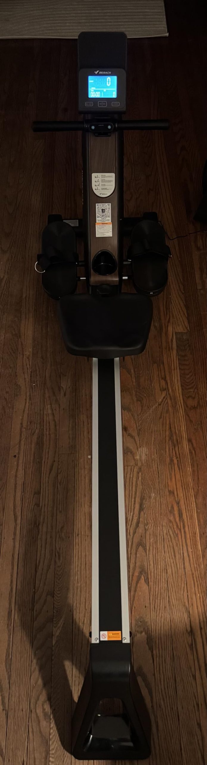 MERACH Rowing Machines for Home, Powerful Electromagnetic Row Machine with 51.2