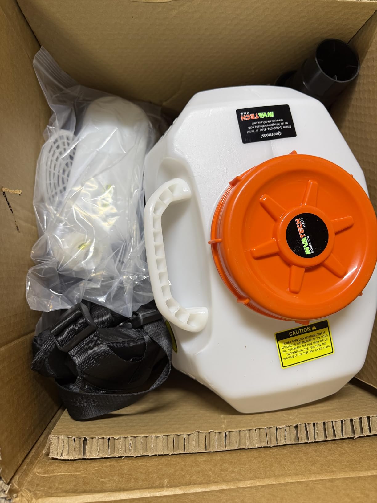 Invatech Italia Mosquito fogger Model 870 Mister Duster Mosquito Sprayer Backpack Sprayer Cold Fogger customer photo 1