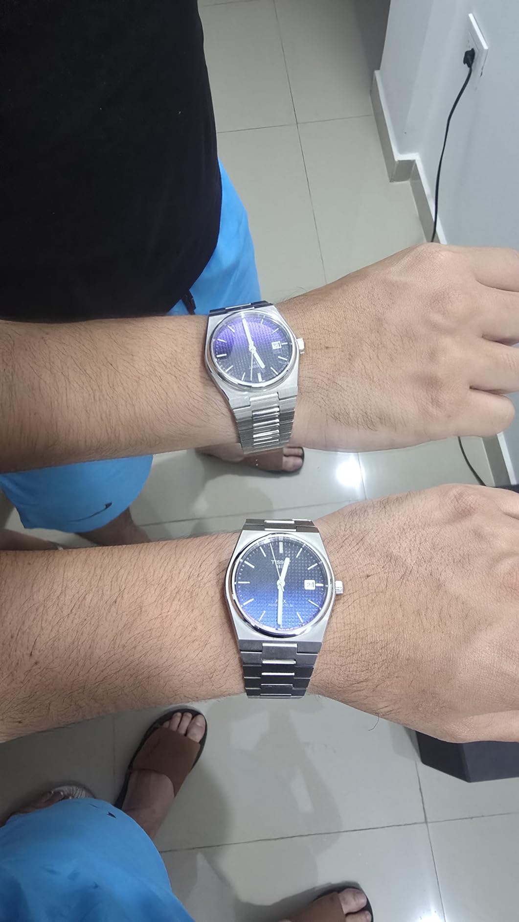 Tissot PRX Powermatic 80 40mm, Swiss Automatic Watch for Men, 40mm Stainless Steel Case, T1374071105101 customer photo 2