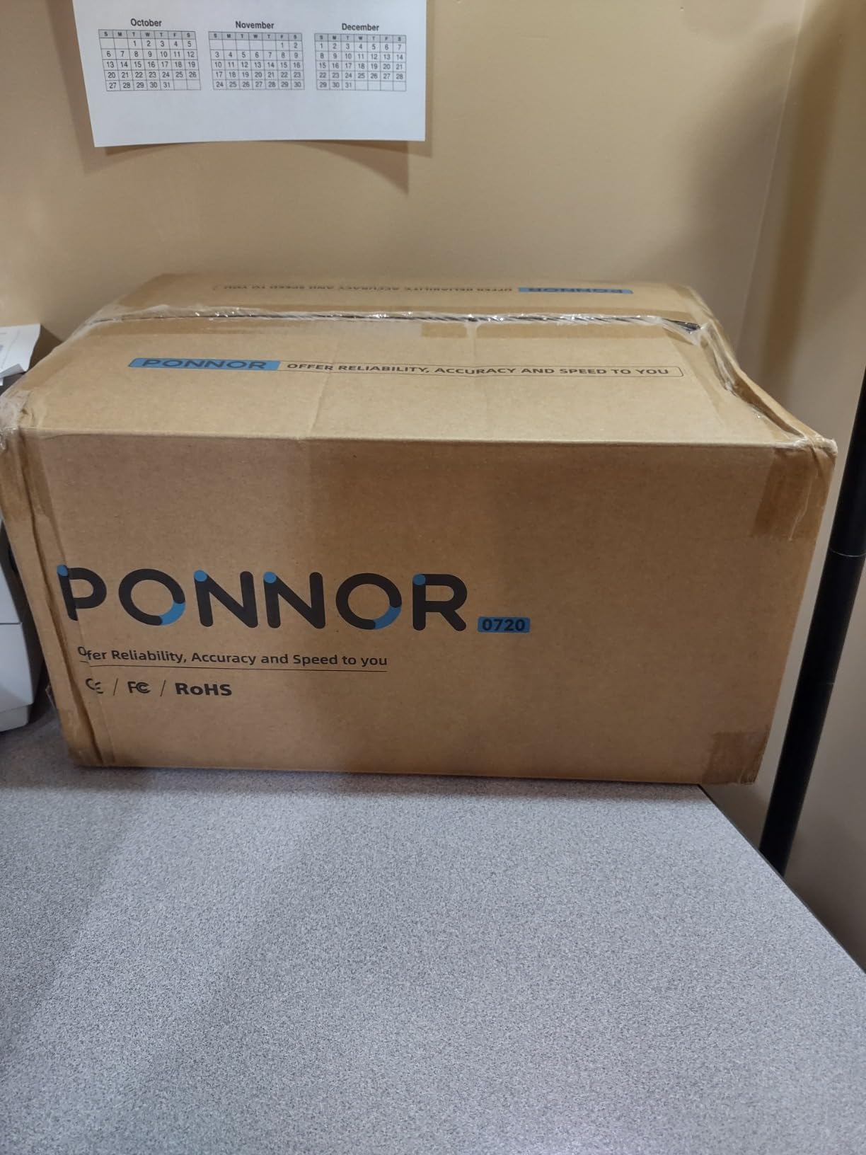 PONNOR Money Counter Machine with Value Count, UV/MG/IR/MT/DD Counterfeit Bill Detection, Dollar Euro Cash Counter with Count/Add/Batch/Auto Modes, External LCD Display customer photo 2