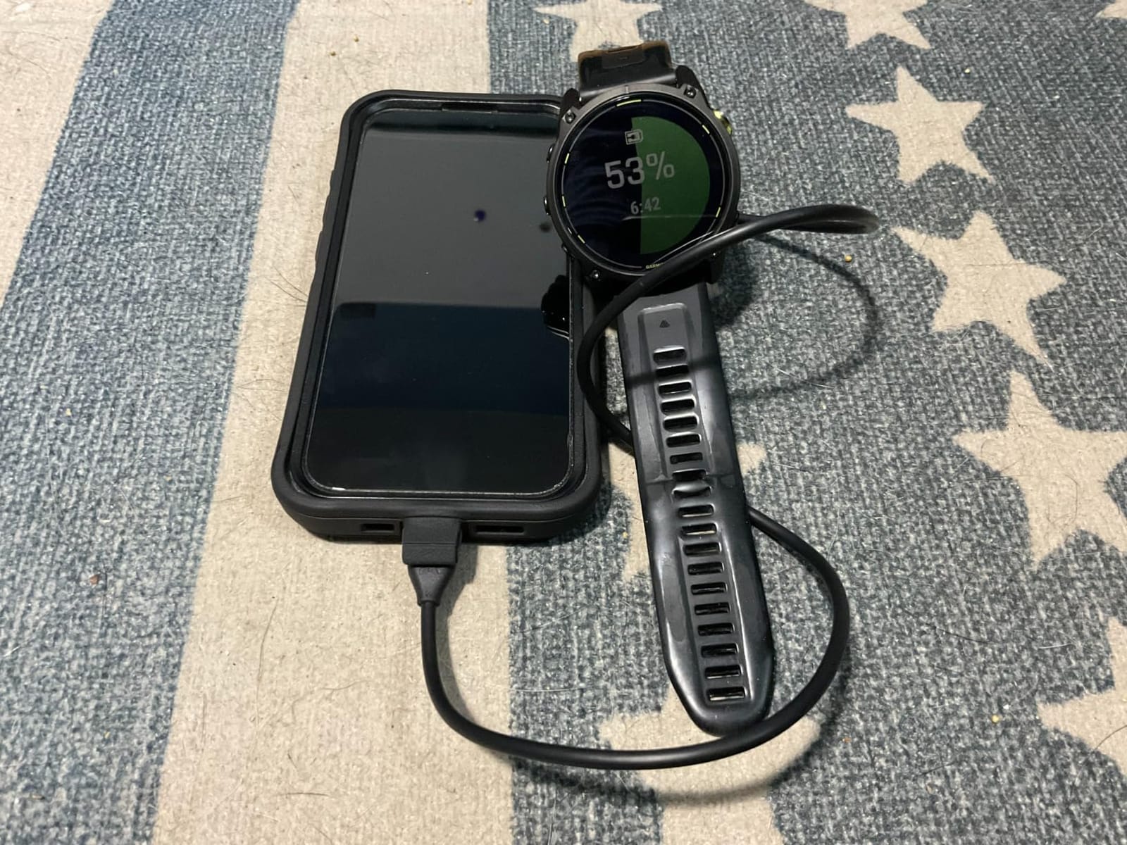 Garmin Enduro 3, Solar, 51 mm, Sapphire, Black UltraFit Nylon Strap | Ultraperformance GPS Smartwatch, Solar Charging, Advanced Training Metrics & Maps, Round-Trip Routing, Built-In Flashlight customer photo 2