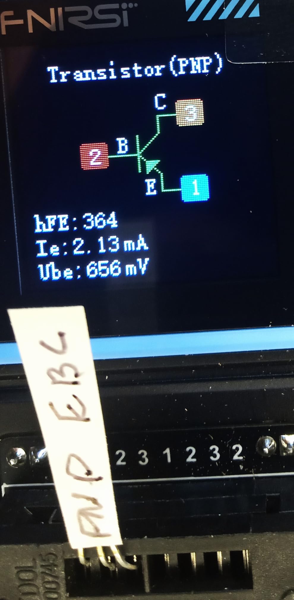 FNIRSI LCR-P1 Transistor Tester, LCR Meter, Capacitor Tester, Auto Test | MOSFET/PNP/NPN, Diode/Zener, R/L/C & ESR Meter, SMD Adapter, NEC IR Remote Decode, Battery Test, USB-C Rechargeable customer photo 1
