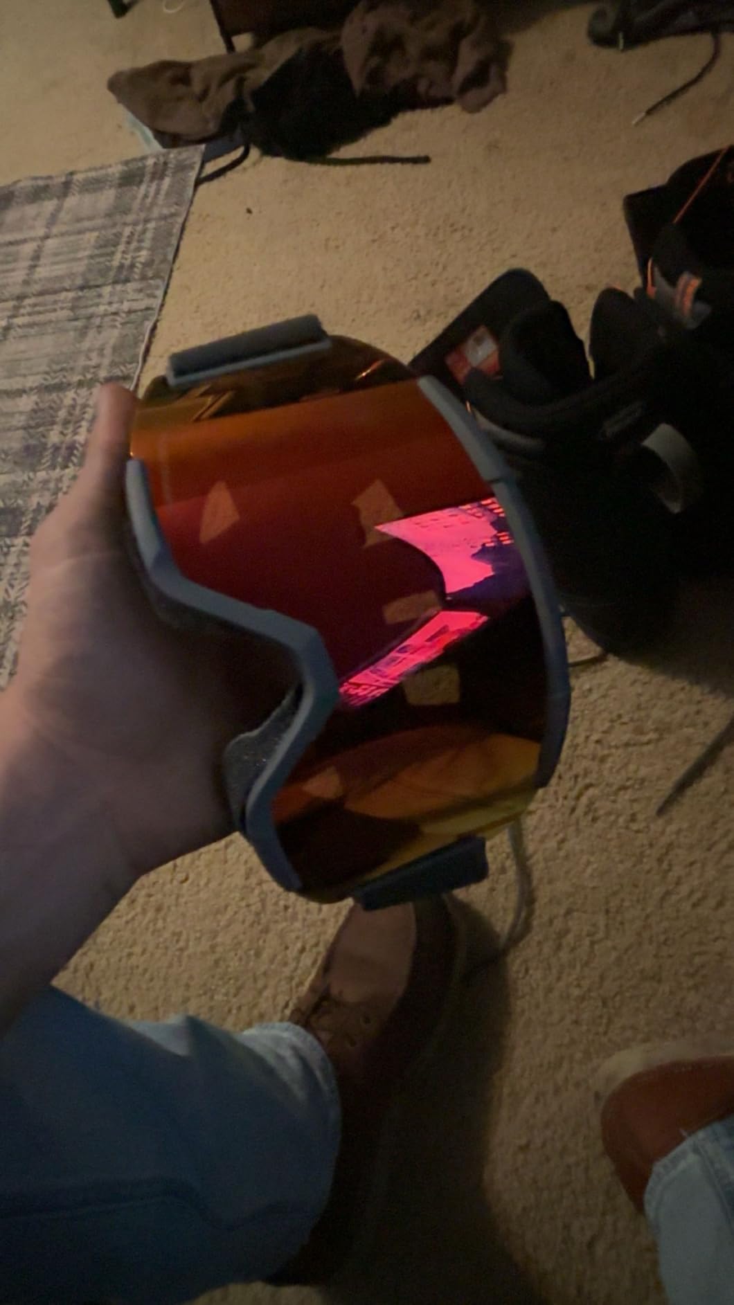 SMITH Squad Goggles with ChromaPop Lens - Snow Goggles with Replaceable Lens for Skiing & Snowboarding customer photo 1
