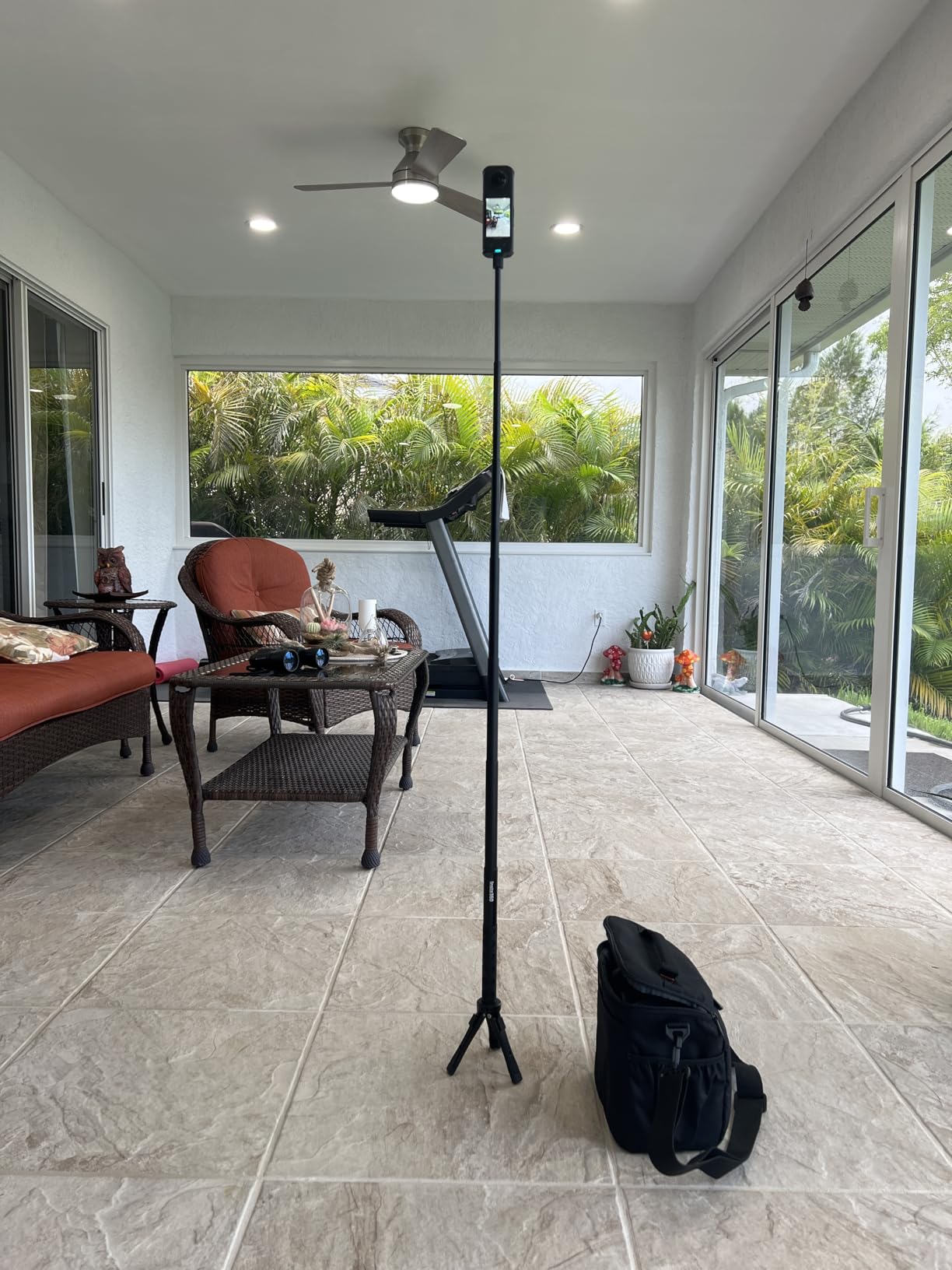 Zeadio Heavy Duty Mini Metal Tripod Stand - Universal Small Table Tripod for Camera, Gimbal, Action Cam, Camcorder, Microphone, LED Light, etc(40kg/88lb Load) customer photo 2