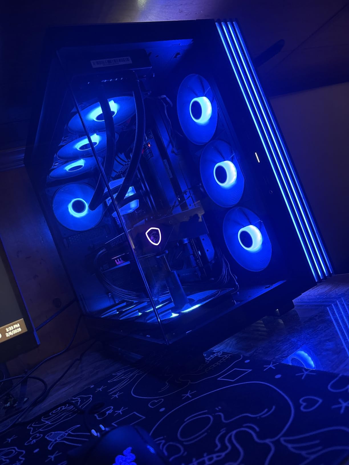 be quiet! Light Loop 360mm Black CPU Liquid Cooler for Heavily Overclocked Systems, 3X Light Wings LX 120mm PWM high-Speed ARGB Fan, Stylish ARGB Cooling Block, Extremely high Cooling Performance customer photo 1