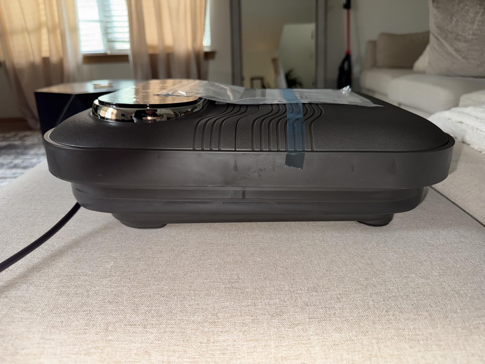OOAMBB Collapsible Foot Spa with Heat, Bubble and Temp Control, Foot Bath Massager with XL Touch Screen and Massage Rollers (Grey) customer photo 1