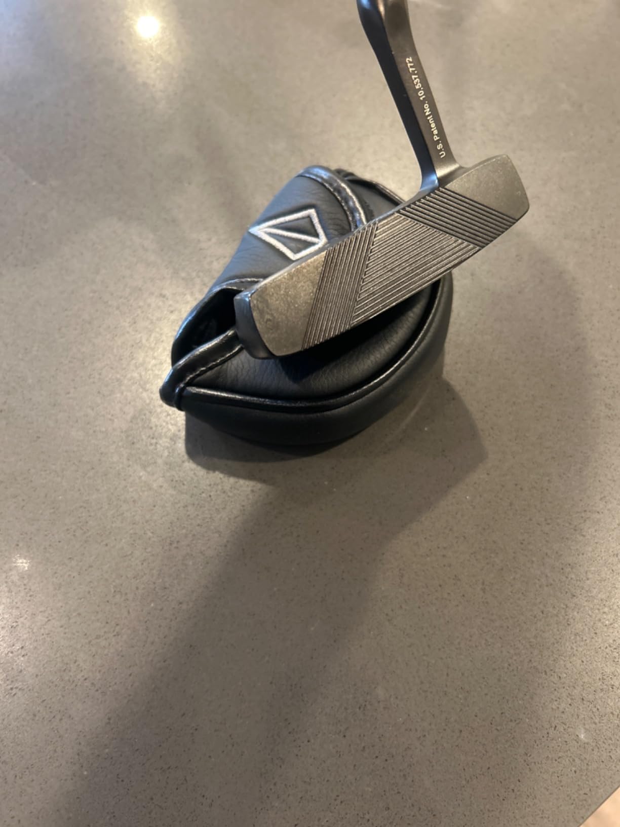 Pyramid Golf Putter for Improved Accuracy & Consistency - Gear Effect Grooves, High MOI, Precision Milled Face, Soft Feel Grip, Forgiveness on Mishits, Free Head Cover, Ideal for Inconsistent Stroke customer photo 1