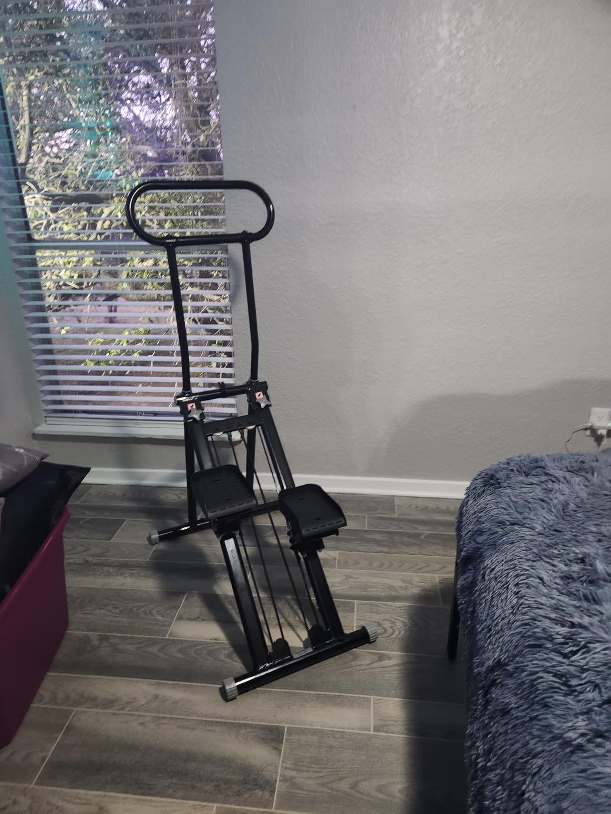 HXD-ERGO Stair Stepper for Home, New Version 6 Adjustable Resistance Vertical Climber Cardio Exercise Machine, Folding Stair Climber for Full Body Workout with Adjustable Handlebar customer photo 1
