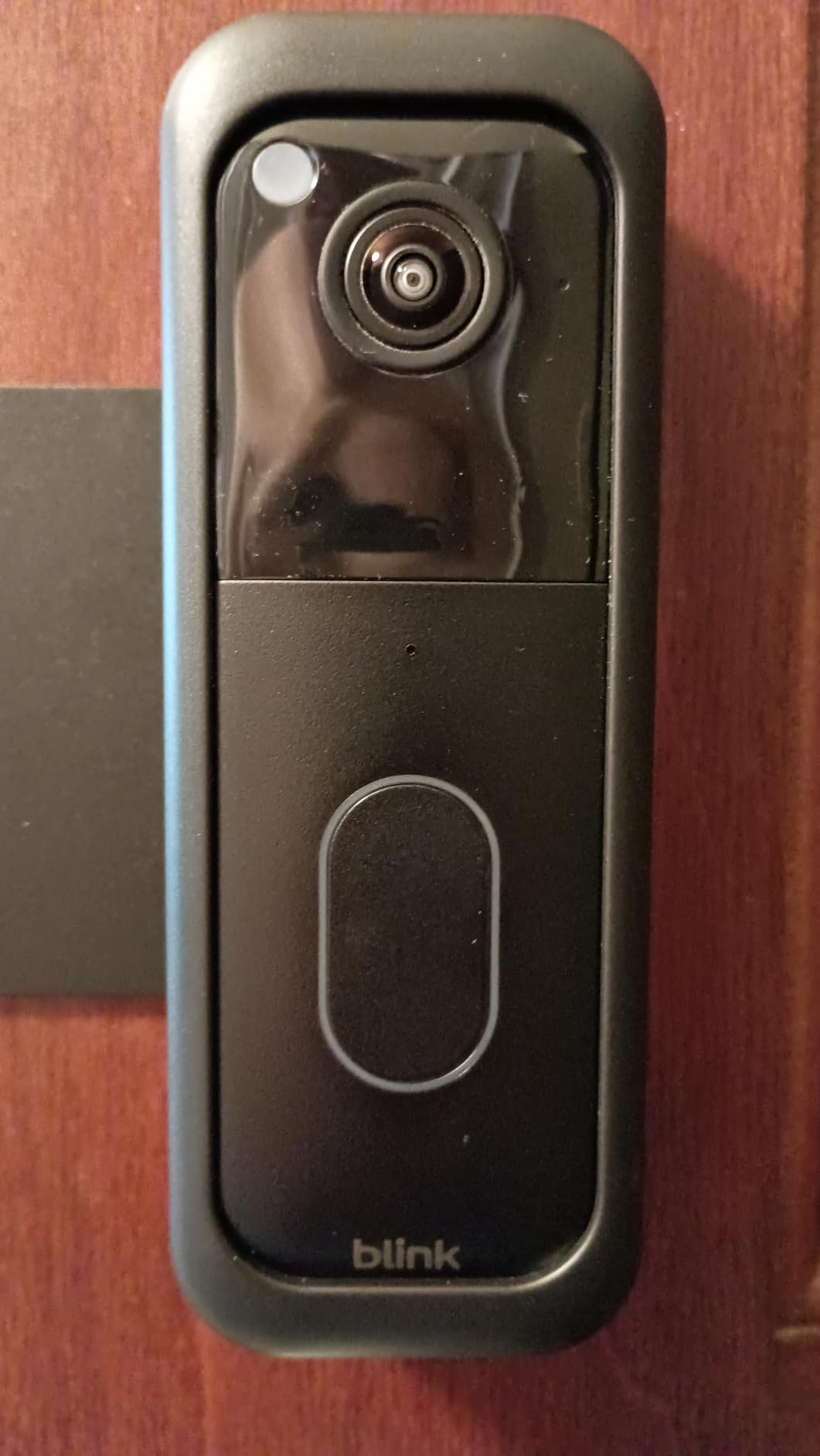 Blink Video Doorbell - Head-to-toe HD view, two-year battery life, and simple setup. Required Sync Module not included - Add-On (Black) customer photo 1