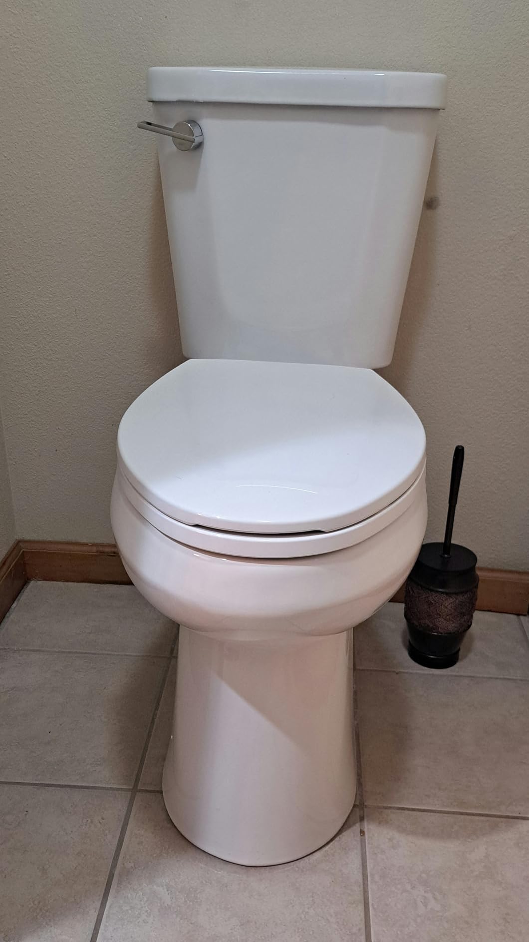 Tall Toilets For Seniors 21 Inch, Los Flexi Comfort & High Toilet, Elongated Bowl and Soft-Close Seat, 1.28 GPF Extra Tall Handicap Toilet with Efficient Siphonic Flush & 12