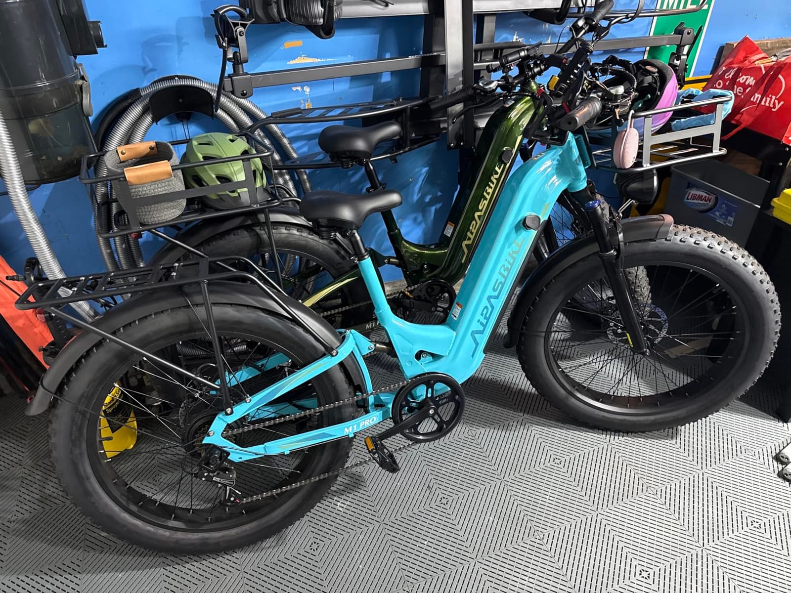 Aipas M1 Pro Electric Bike for Adults, 26 x 4 Fat Tires, 48V 17.5Ah Battery | Dual Suspension, 1800W Peak Motor, Up to 85 Miles, Step-Thru for Commutes & Trails, SGS Certified to UL 2849 customer photo 1