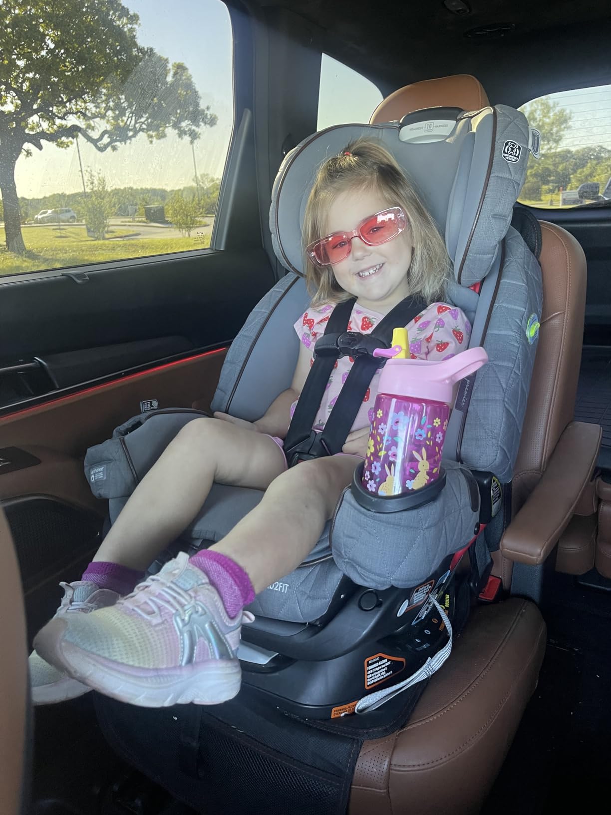 Graco 4Ever DLX 4-in-1 Baby Car Seat, Infant to Toddler Car Seat, 10 Years of Use, Rear-Facing, Forward-Facing, Highback Booster, and Backless Booster Seat Modes, Comfortable and Convenient, Charlie customer photo 1