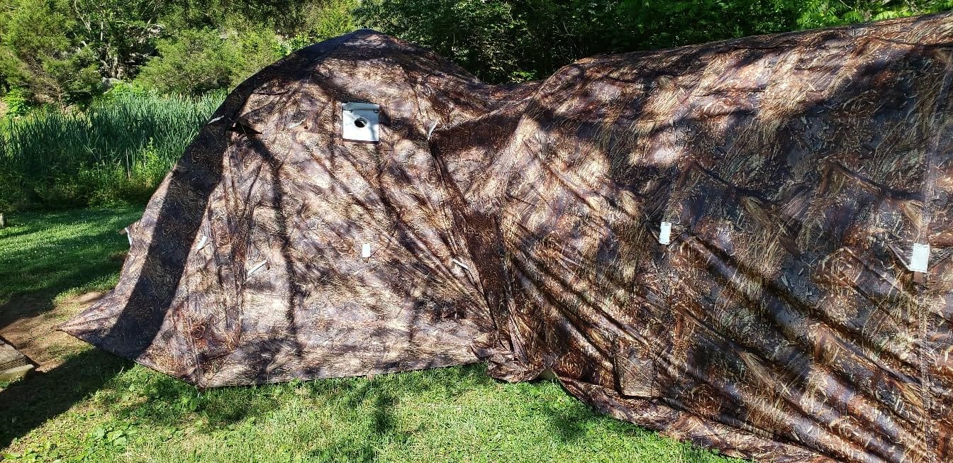 RBM Outdoors Double-Layer Hot Tent with Stove Jack, 4 Season Shelter | Fast Umbrella Setup, Double Wall Winter Camping Tents, Extreme Cold Weather, Ice Fishing, Hunting, Expedition & Basecamp customer photo 1