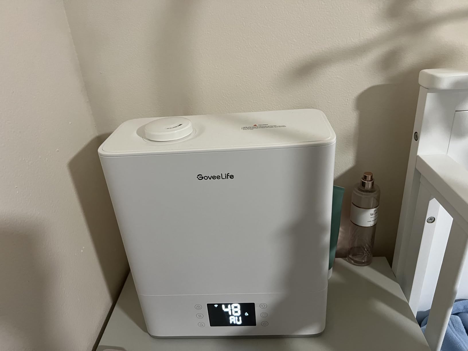 GoveeLife Smart Humidifiers for Bedroom Large Room, 6L Top Fill Humidifier | Cool Mist, Auto Mode, App & Voice Control, 60H Runtime, Rapid Humidification, Easy to Clean, RGB Nightlight for Baby Plants customer photo 2