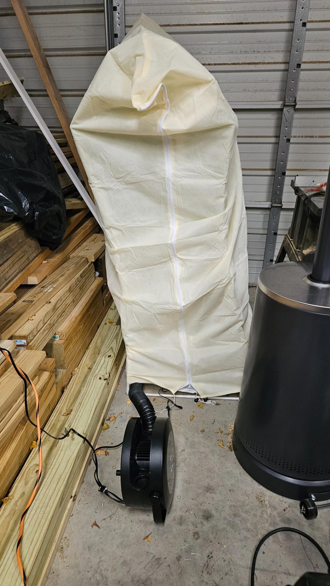 Spider Farmer Heater, 530W 10-Level PTC Heating for Grow Tent, Plant Room - Portable Heater with Extension Hose, Smart Temperature Control, 24H Timer customer photo 2