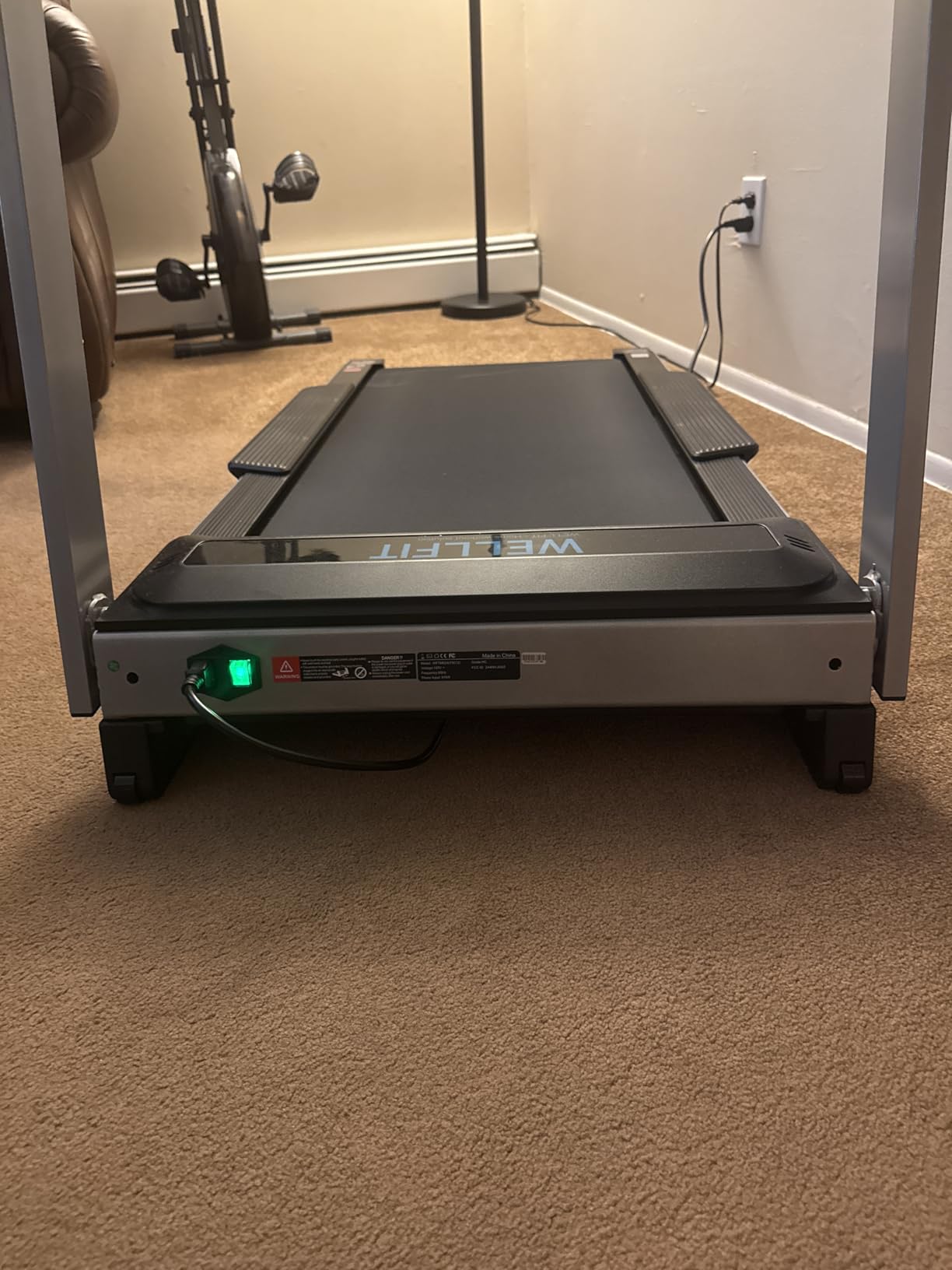 Treadmill for Home, 2 Level Incline Heavy Duty Treadmills | 450 lbs Capacity, 4.0 HP, 10 MPH, 20