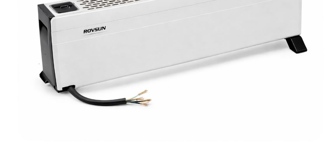 ROVSUN 32'' Electric Baseboard Heater with Remote, Convection Space Heater | 1500W, Overheat & Tip-Over Protection, 3 Adjustable Heating Modes, Touch Panel, for Indoor Home Bedroom Office, 1 Pack customer photo 2