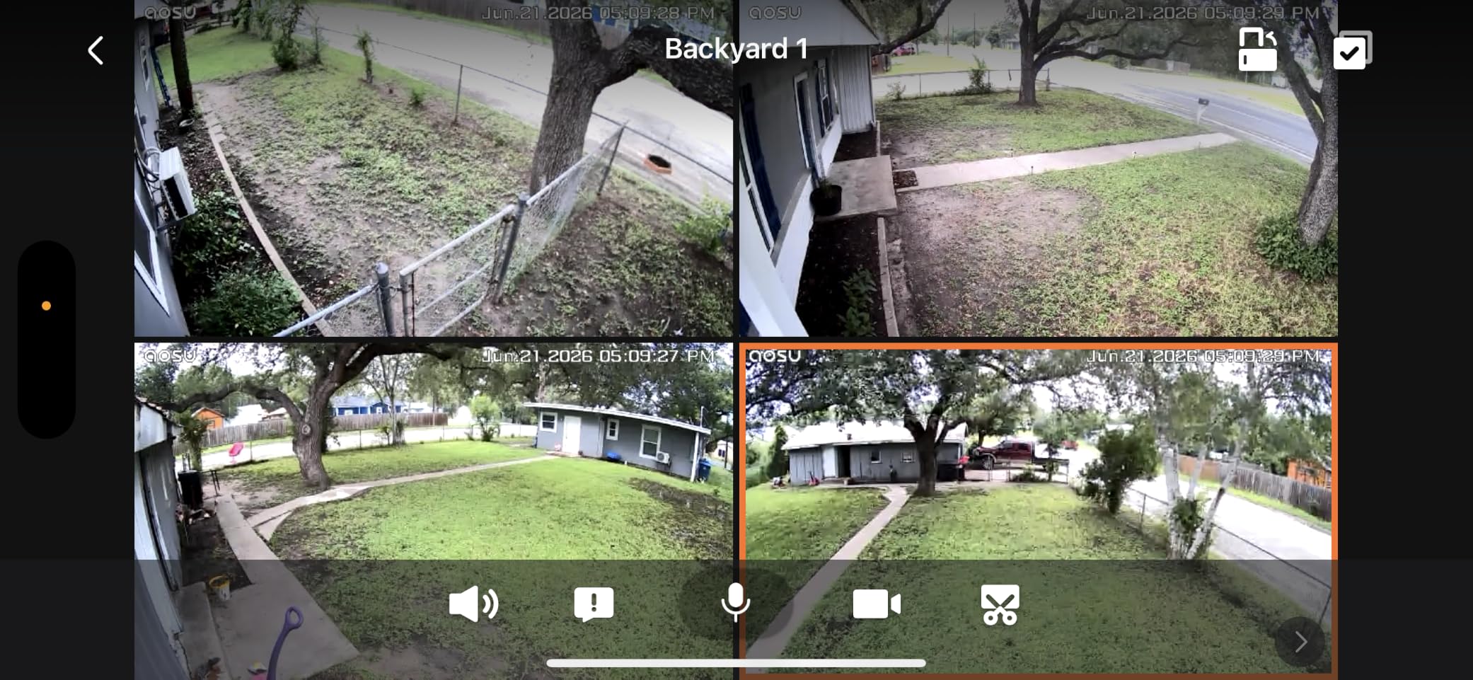 aosu 2K QHD Solar Security Cameras Wireless Outdoor System, 4-Cam-Kit | 2K Color Night Vision, Solar Powered, Siren & Light Alarms, 2 Mins DIY Installation, No Subscription Required customer photo 2