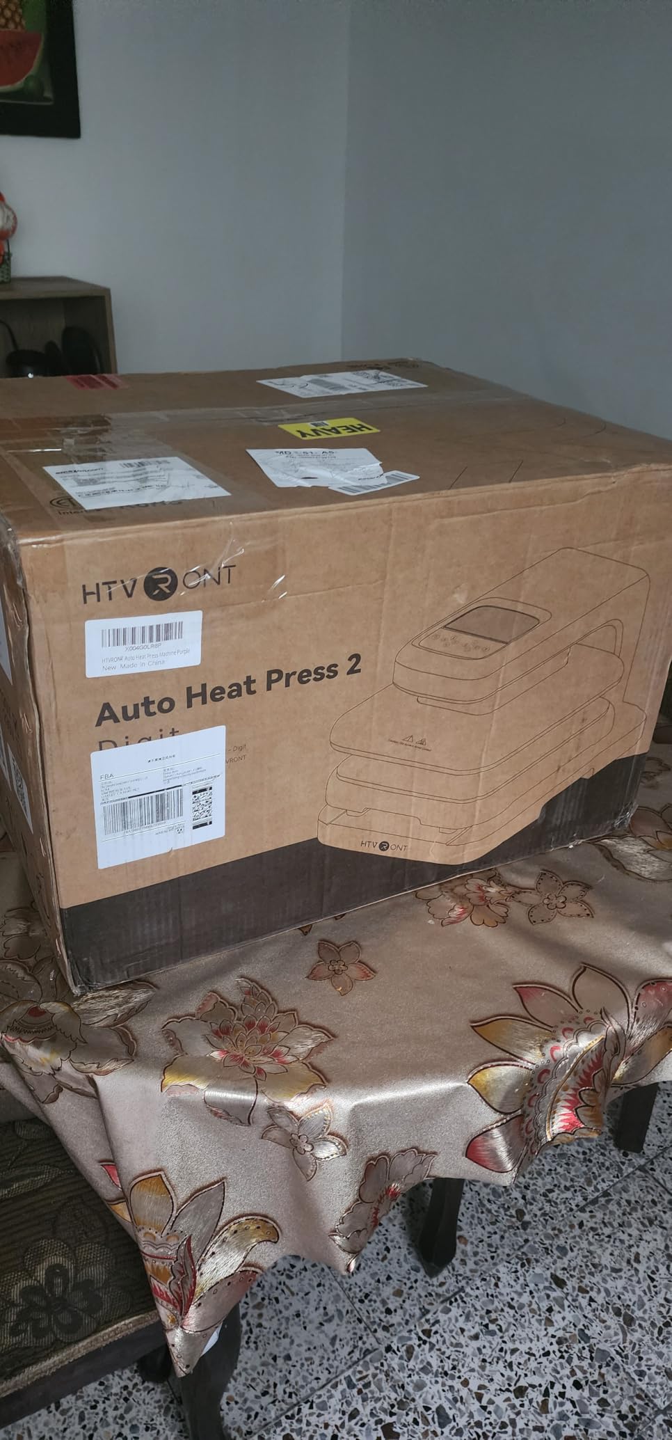 HTVRONT Auto Heat Press 2 - Adjustable Pressure Heat Press Machine 15x15 customer photo 1