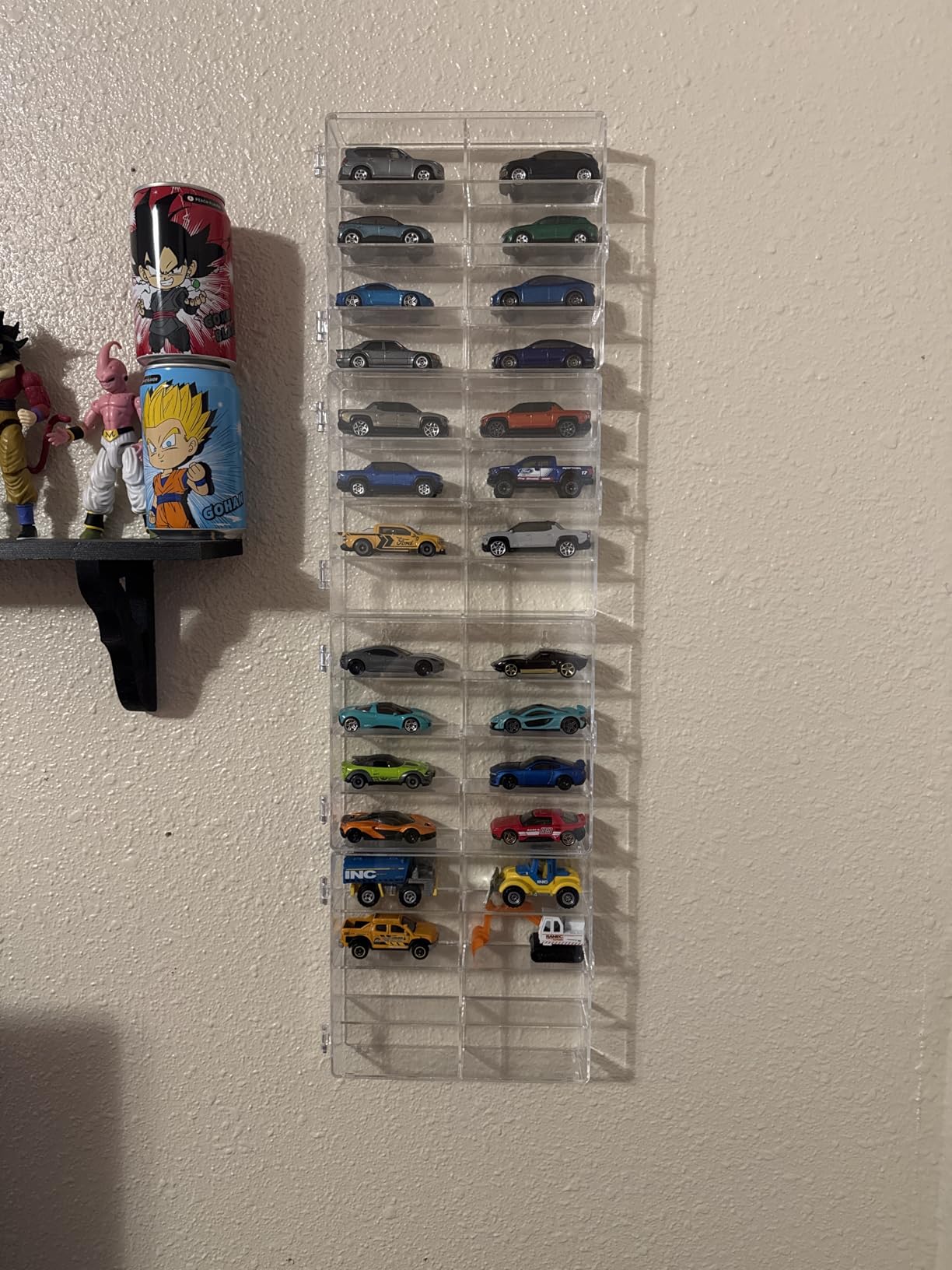 CHONOVO Clear 1/64 Toy Car Display Case for Matchbox Hot Wheels Car, 4 Pack customer photo 1