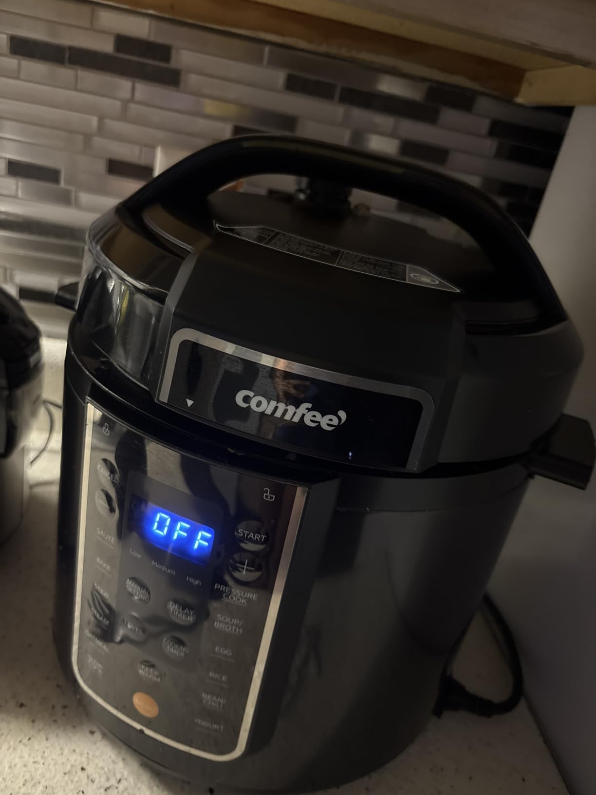 COMFEE' 12-in-1 Electric Pressure Cooker, 6 Quarts, Nonstick Pot customer photo 2