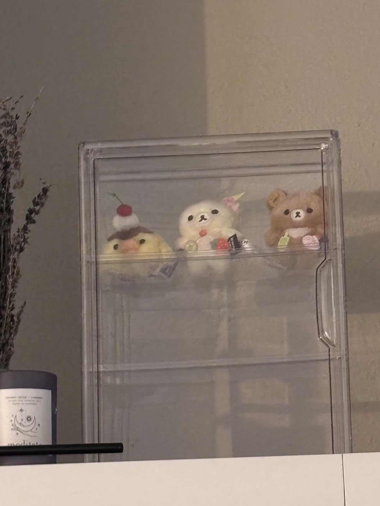 Attelite Acrylic Display Case for Collectibles 4 Tiers Clear Showcase, 2 Pcs | 3 Adjustable Dividers, Clear Acrylic Box for Figures, Tool-free Assembly, Magnetic Door, Dustproof, Thicken Plastic customer photo 1