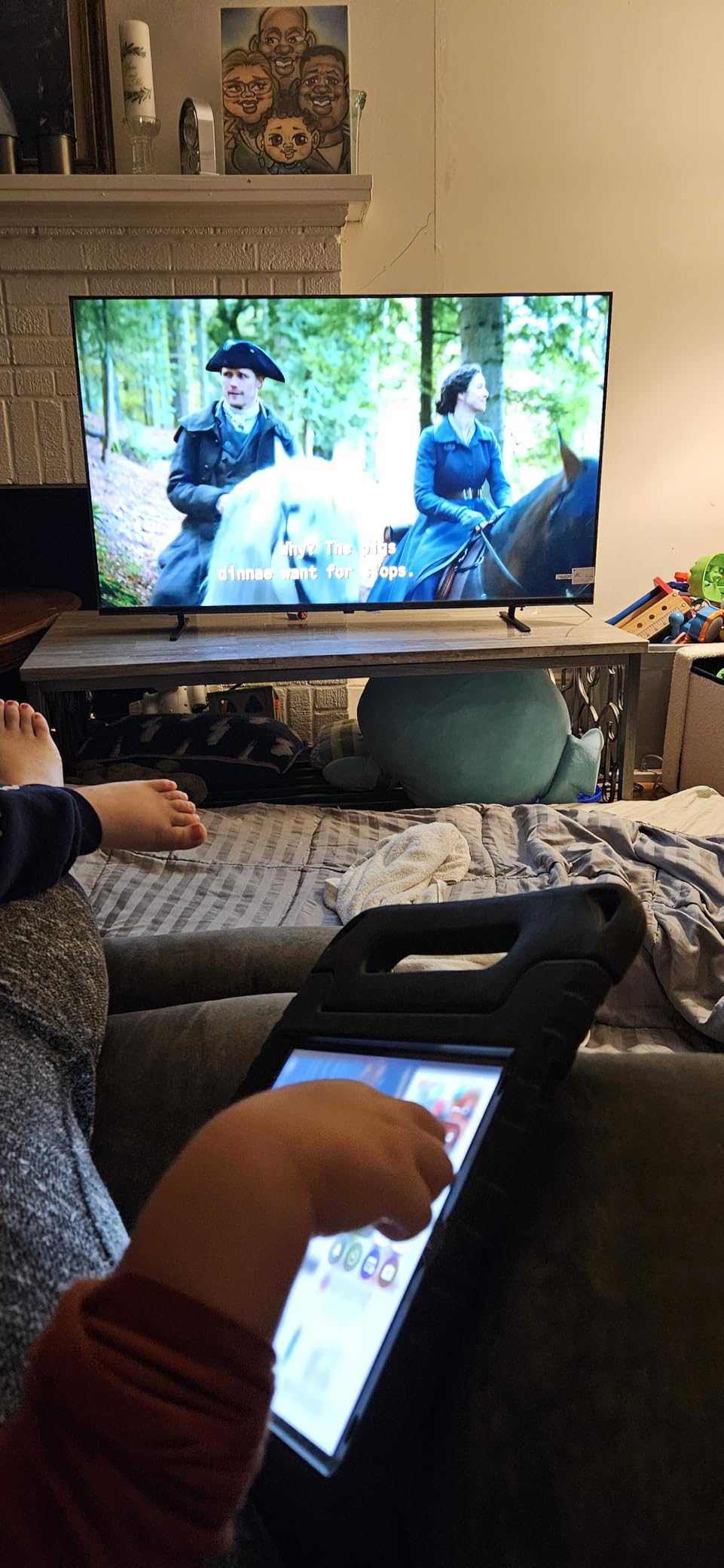 FPD 50 Inch Smart TV, 4K LED Google TV with Google Play Built-in Google Cast, HDR 10, MEMC, Voice Remote, Dolby Audio, UHD Stream Live Television (CG50-C3) customer photo 2