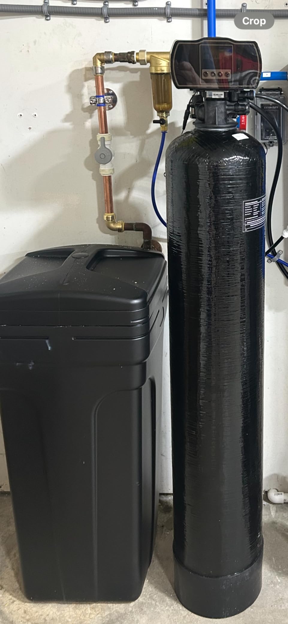 Aquasure Harmony Series 40,000 Grains Whole House Water Softener with High Performance Automatic Digital Metered Control Head | Reduces Hardness & Minerals | Improve Water Quality | for 3-4 bathrooms customer photo 2