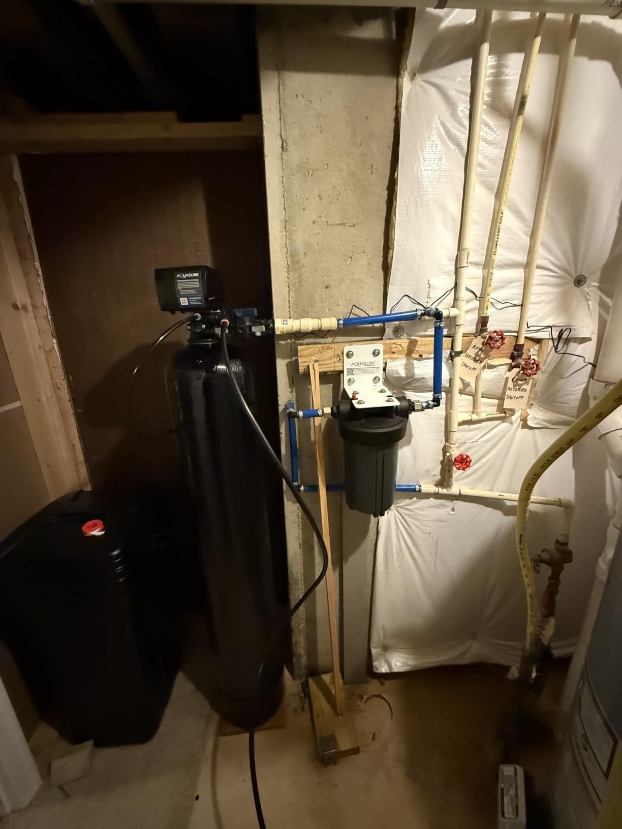 Aquasure Harmony Series 50,000 Grains Whole House Water Softener with High Performance Automatic Digital Metered Control Head with Pre-Filter customer photo 1