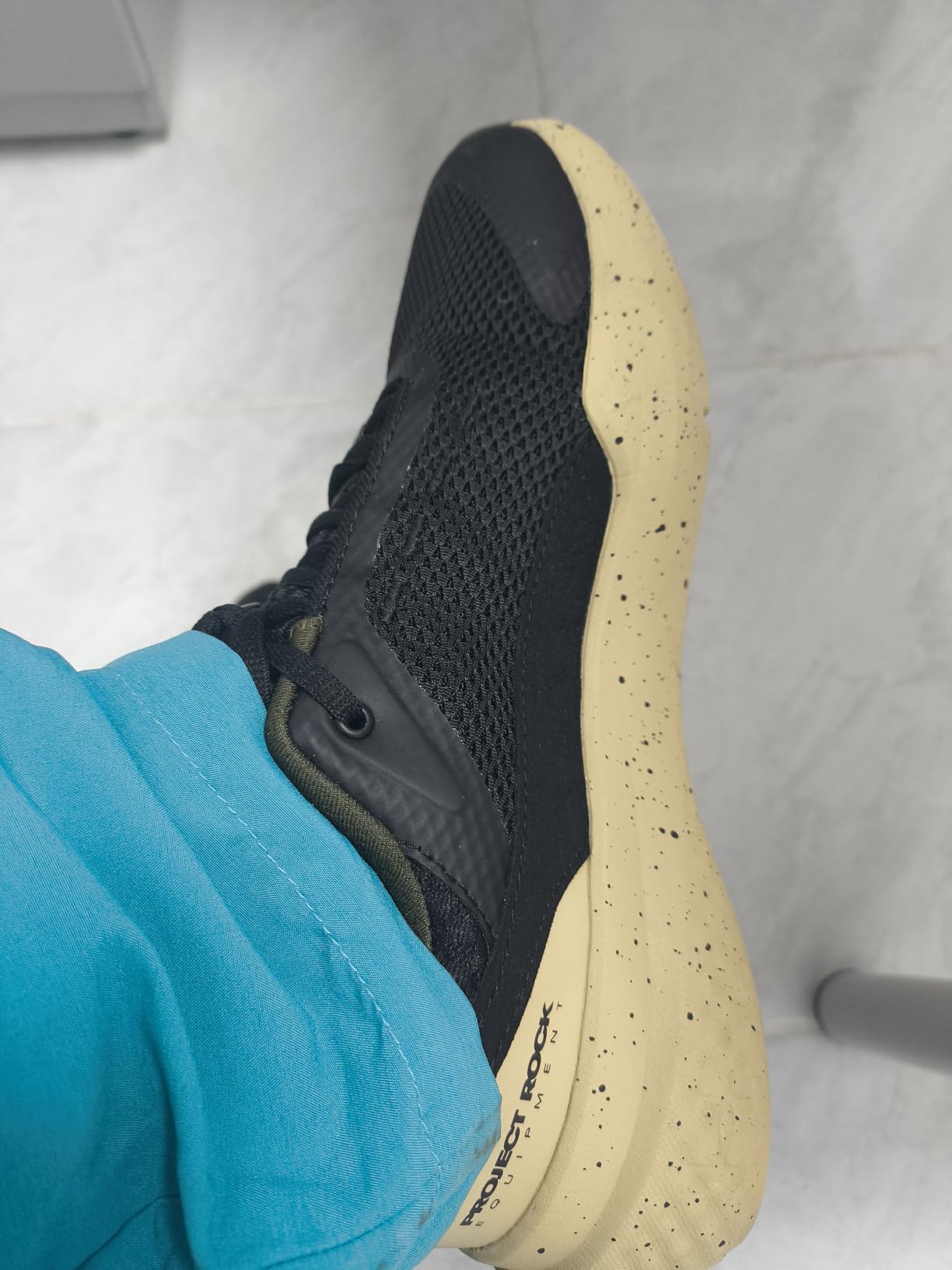 Under Armour Men's Project Rock Blood Sweat Respect 5 | Cross-Training Shoes customer photo 2