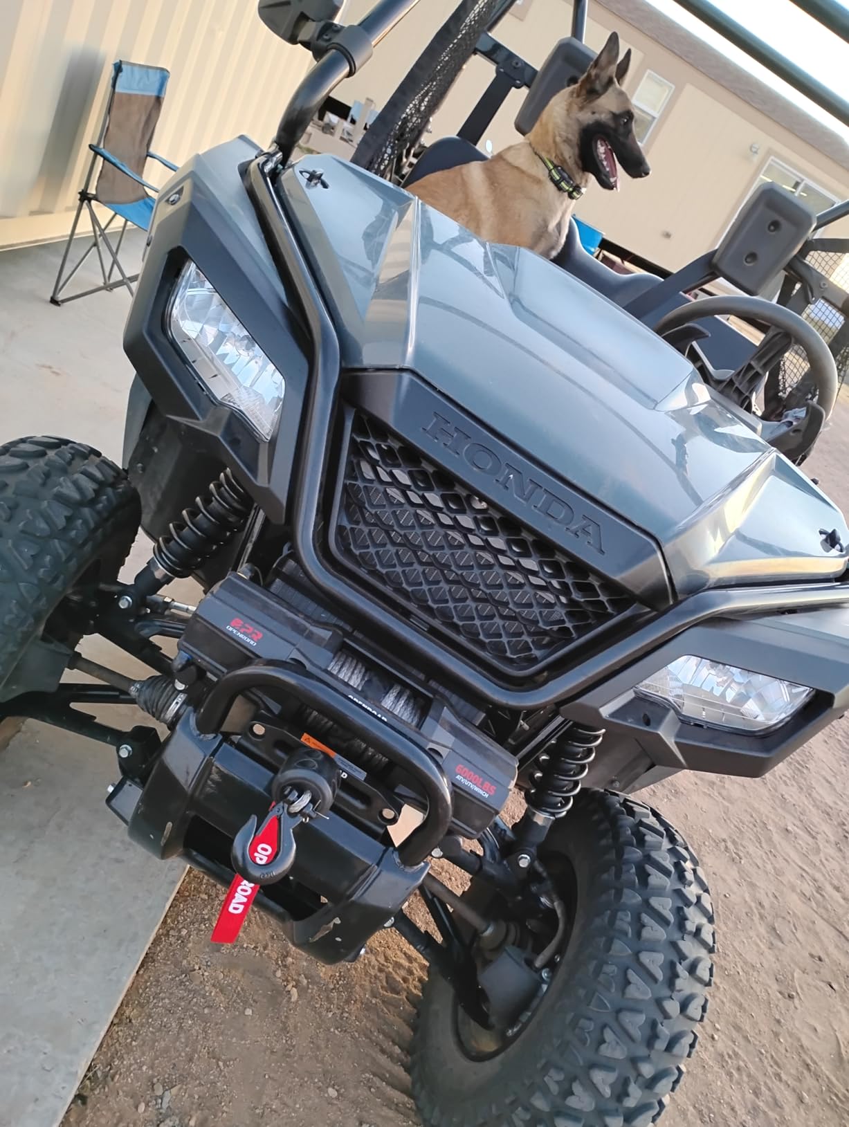 OPENROAD 12000 lbs Winch with Synthetic Rope and 2 Wireless Remotes - Panther Series 3S customer photo 1