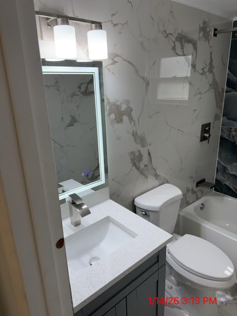 24x32 LED Bathroom Mirror with Lights, Super Bright Front & Backlit Vanity Mirror for Wall, Anti-Fog & Memory Smart Mirror, 5mm Shatter-Proof Tempered Glass, ETL Listed, Vertical/Horizontal customer photo 1
